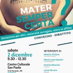 Convegno “MATER SEMPER CERTA?” sulla maternita’ surrogata