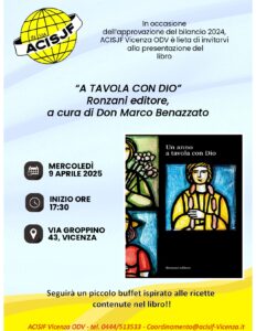 Scopri di più sull'articolo “A tavola con Dio” – Non di solo pane vive l’uomo